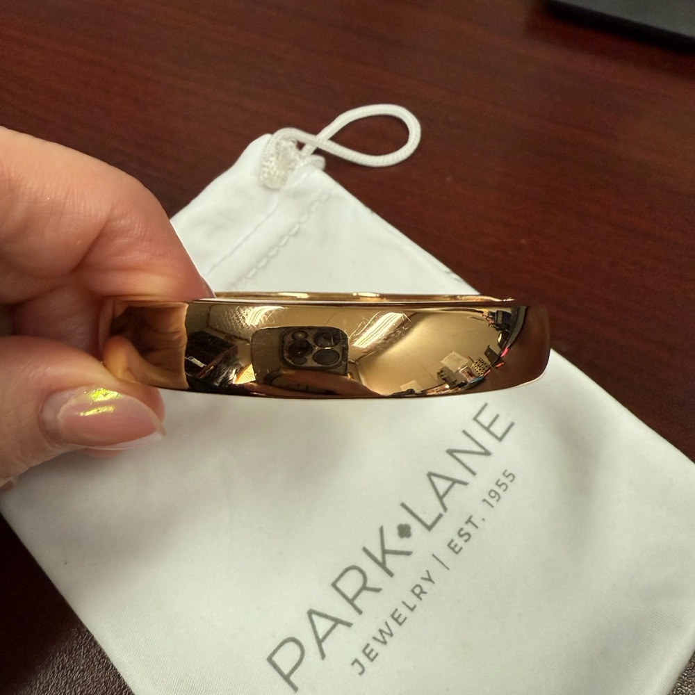 Park Lane Gold Hudson Bangle Bracelet, gently used
